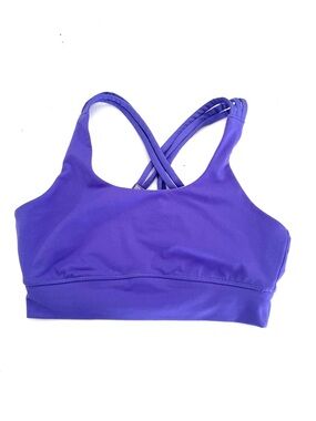 DSG Purple Crossback Sports Bra M
